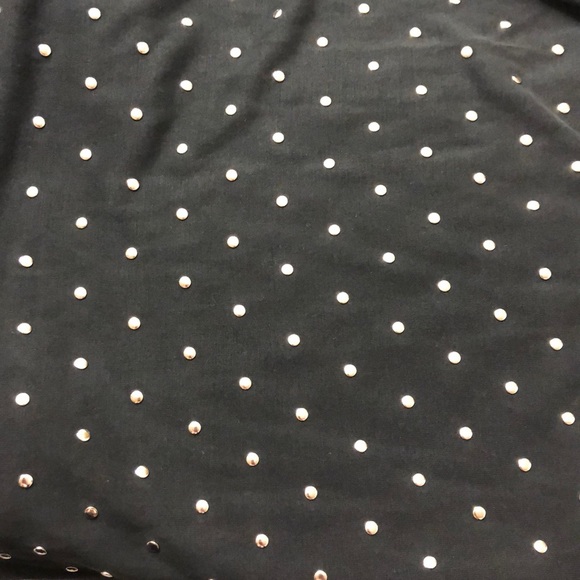 SPLENDID Studded Faded Black Top size Small NWT 🌟 - Picture 5 of 8